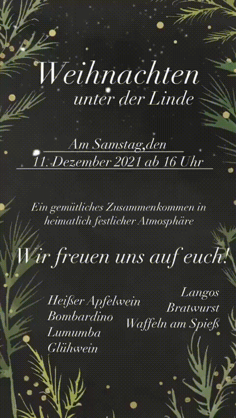 Weihnachten unter der Linde gif